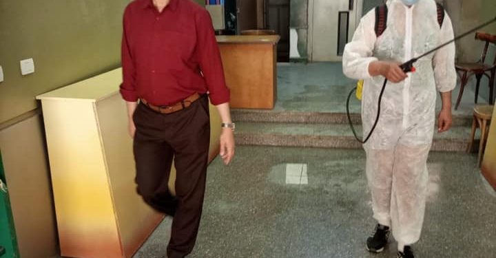 تعليم الغربية: استمرار خطة تطهير ديوان المديرية للوقاية من كورونا