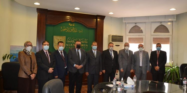 ضمان جودة التعليم تزور جامعة الإسكندرية