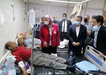 صرف تعويضات للمصابين وأسر الوفيات بحادث قطار طوخ