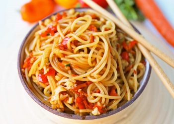 أكلات صينية.. طريقة عمل المكرونة الصينية