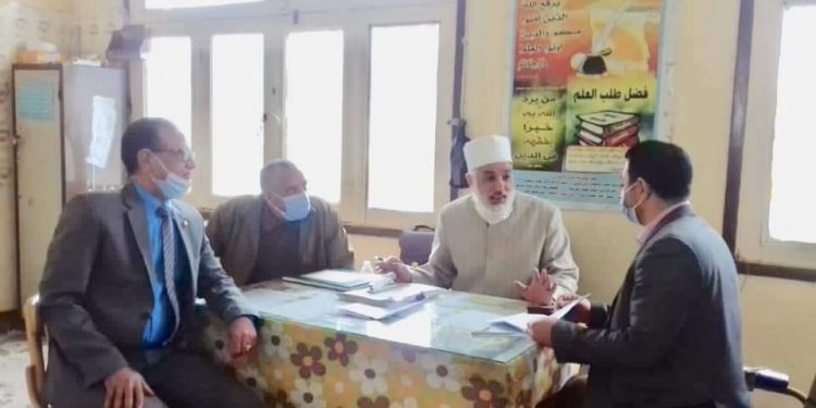 الوكيل الشرعي للإسكندرية يتفقد ختام اختبارات الشهادة الإعدادية