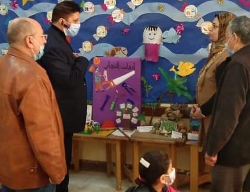 الوكيل الشرعي للإسكندرية يتفقد سير العملية التعليمية بمعهد محرم النموذجي
