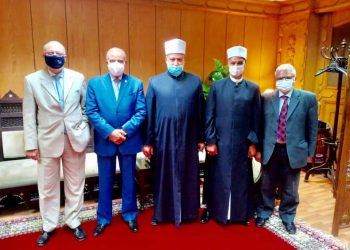 رئيس منطقة الإسكندرية يلتقي وكيل الأزهر ورئيس جامعة الأزهر لافتتاح بعض المعاهد