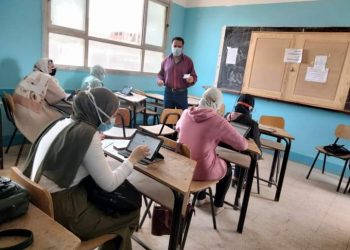 " الجيار" يتابع اليوم الختامي للامتحانات التكميلية لطلاب أولى ثانوي