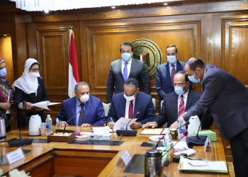 بروتوكول تعاون بين أكاديمية البحث العلمي والقومي لعلوم البحار وجامعة العريش