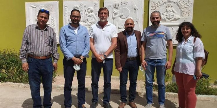 كلية الفنون الجميلة بالأقصر تستقبل وفد من الجامعة الألمانية