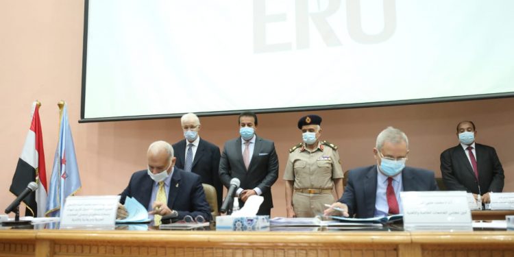 بروتوكول تعاون بين مجلس الجامعات الخاصة وصندوق شهداء العمليات الإرهابية