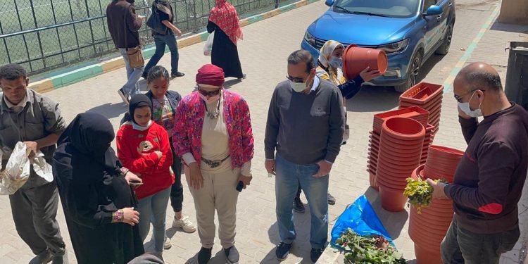 جامعة حلوان تواصل جهود تدشين برنامج محو الأمية في كفر العلو