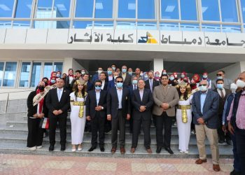 وزير التعليم العالي يفتتح منشآت جديدة بجامعة دمياط