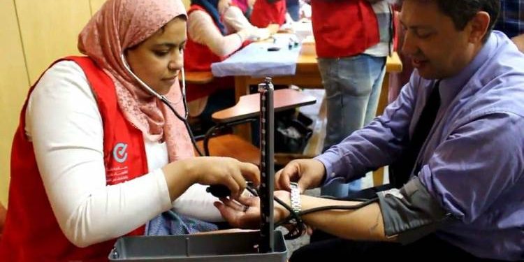 الكشف على 221 موظف بديوان التعليم العالي ضمن مبادرة 100 مليون صحة