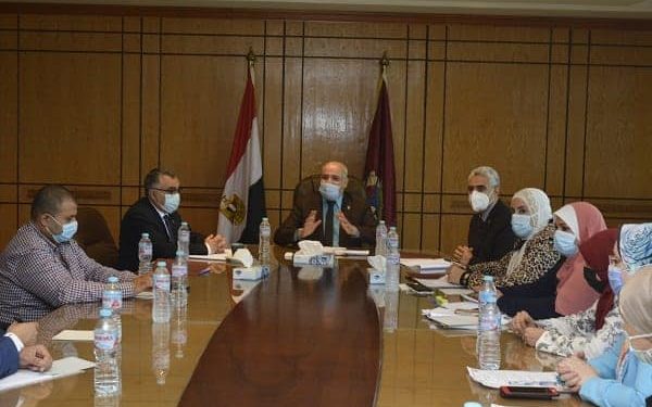 جامعة الفيوم تعقد اجتماع مجلس إدارة مركز معلومات بها