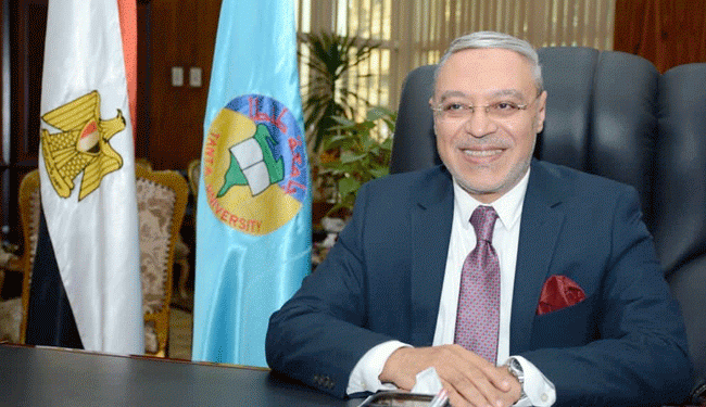 الدكتور محمود ذكى، رئيس جامعة طنطا