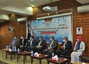 رئيس جامعة كفرالشيخ يفتتح الملتقى الثاني لخريجي كلية التربية الرياضية