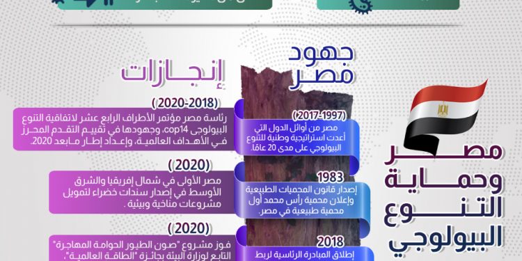 في اليوم العالمي للتنوع البيولوجي.. مجلس الوزراء يستعرض جهود مصر البيئية