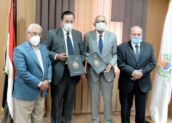 جامعة المنصورة الجديدة توقع بروتوكول تعاون في التعليم الطبي