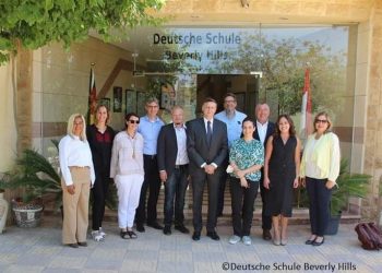 السفير الألماني يزور المدرسة الدولية بيفرلي هيلز بالقاهرة