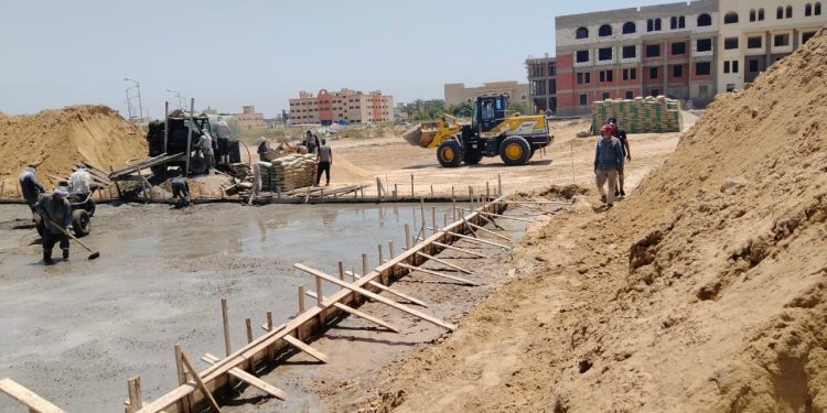 بدء العمل في بناء مبنى سكني لطبيبات الأزهر بدمياط