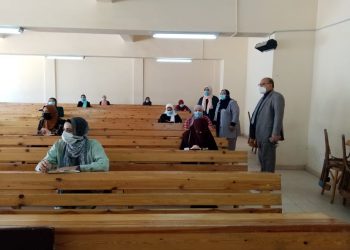 انتظام لجان امتحانات الشفهي بكلية الدراسات الإنسانية بالأزهر