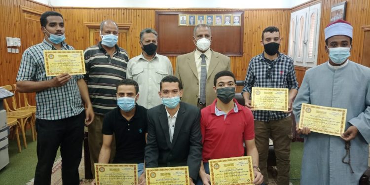 أسماء المتميزين الفائزين في مسابقة القرآن الكريم بكلية الدراسات الإسلامية بقنا