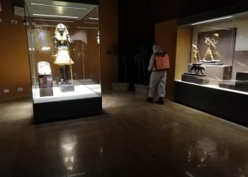 الانتهاء من أعمال التعقيم الدورية لمتحف شرم الشيخ
