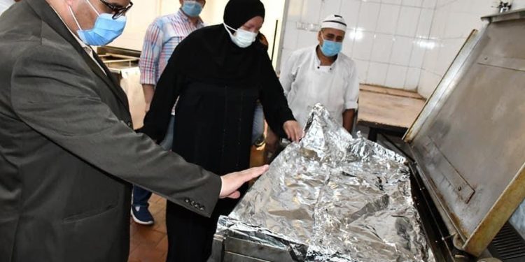 مدن جامعة القناة تشدد على تطبيق الإجراءات الاحترازية 