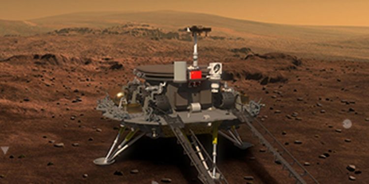 وصول أول مسبار فضائي للصين إلى المريخ