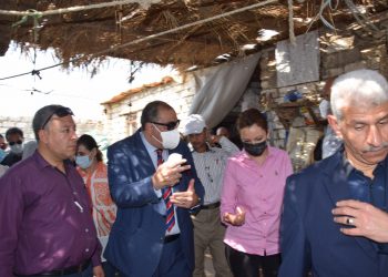 نائب رئيس جامعة حلوان يلتقي نائب محافظ الجيزة لتفعيل المبادرة الرئاسية «حياة كريمة»