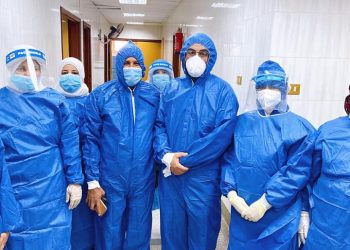 مستشفى سوهاج الجامعي تنقذ قلب سيدة أربعينية مصابة بفيروس كورونا