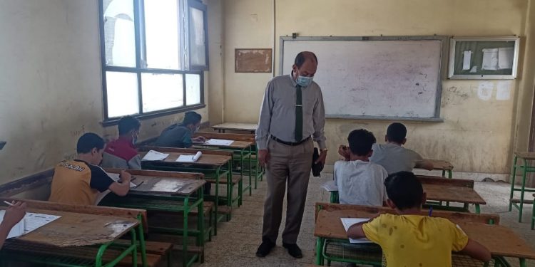 تعليم الجيزة: امتحان هندسة الشهادة الإعدادية في مستوى الطالب المتوسط ولم نتلقى شكاوى