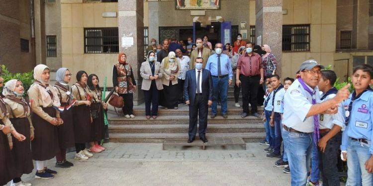 إلقاء شعري وقصائد وعروض للكشافة بتعليم المنوفية احتفالا بالعيد القومي للمحافظة