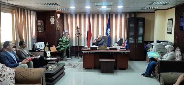 وكيل تعليم دمياط يستقبل متدربي البرنامج الرئاسي لتأهيل التنفيذيين للقيادة