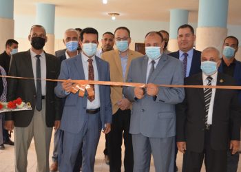 نائب رئيس جامعة الأزهر يفتتح قاعة وحدة ضمان الجودة والتدريب ومكتبة بكلية البنات بالمنيا