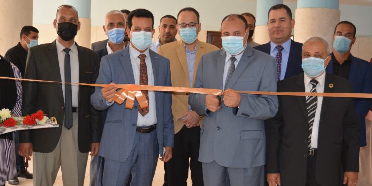 نائب رئيس جامعة الأزهر يفتتح قاعة وحدة ضمان الجودة والتدريب ومكتبة بكلية البنات بالمنيا