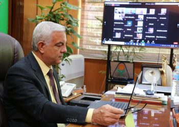 الدكتور عادل مبارك، رئيس جامعة المنوفية