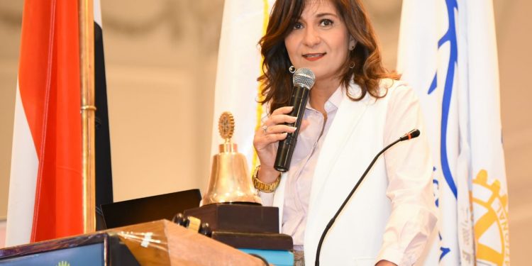 نبيلة مكرم وزيرة الهجرة