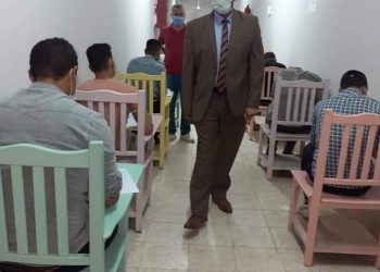 وكيل إعلام الأزهر يتابع سير الامتحانات ويؤكد : نوفر الجو الملائم للطلاب