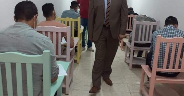 وكيل إعلام الأزهر يتابع سير الامتحانات ويؤكد : نوفر الجو الملائم للطلاب