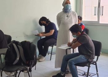 عميدة العلوم الإسلامية تتفقد لجان امتحانات الفرق المختلفة