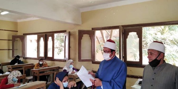 المنوفية الأزهرية : انتظام سير أعمال امتحانات الشهادة الثانوية وسط إجراءات احترازية مشددة