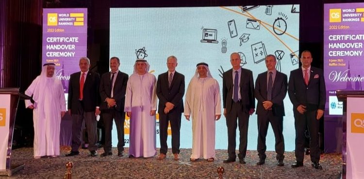 صديق يشارك في مؤتمر إعلان نتائج تصنيف QS العالمي للجامعات بدبي