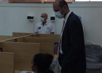 بدء الاختبارات للفصل الدراسي الثاني بكلية الصيدلة جامعة حلوان إلكترونيًا