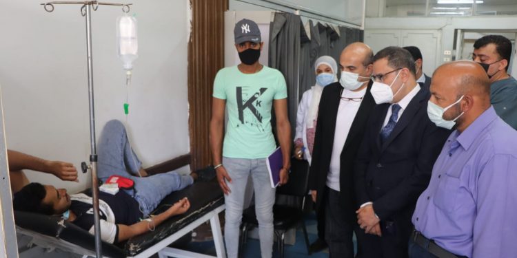 نائب رئيس جامعة الأزهر لشئون التعليم والطلاب يتفقد الإدارة الطبية