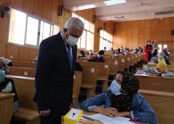 انطلاق امتحانات الفصل الدراسي الثاني بجامعة المنوفية