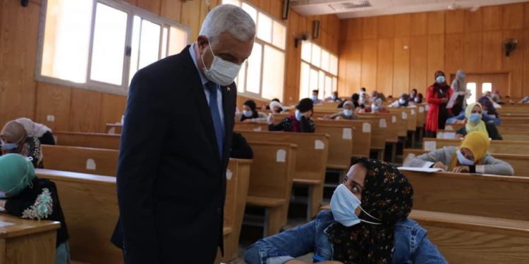 انطلاق امتحانات الفصل الدراسي الثاني بجامعة المنوفية