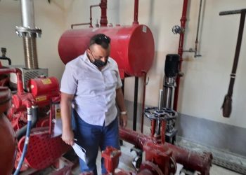 جامعة القناة: تشغيل محطة إطفاء حريق بالمدينة الجامعية للطلبة 