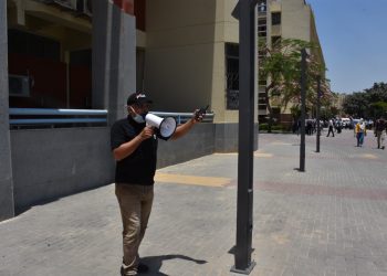 تجربة إخلاء ناجحة لمباني علوم عين شمس استعدادا لانطلاق اعمال الامتحانات