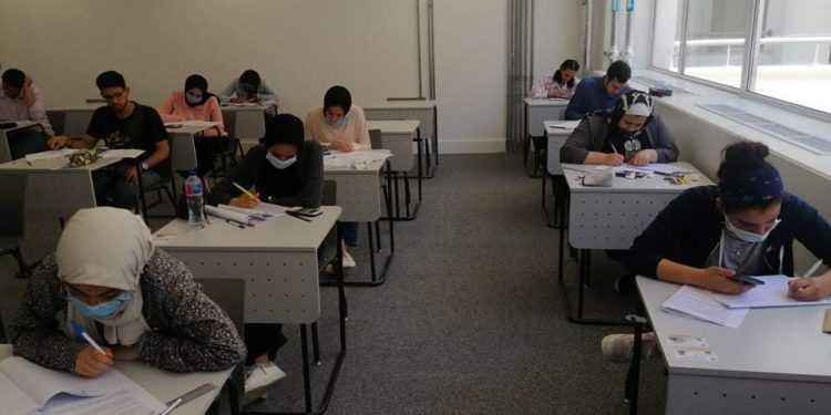 انتظام سير الامتحانات بالجامعة المصرية اليابانية