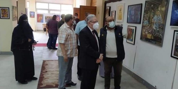 جامعة حلوان تنظم معرض الفنون التشكيلية والأسرية الـ ٤٦