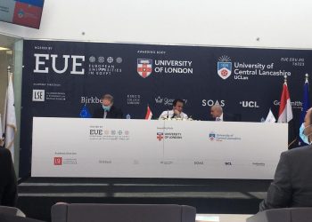هالة أبو علي تعرب عن سعادتها بنجاح مشروع الجامعات الأوروبية في مصر
