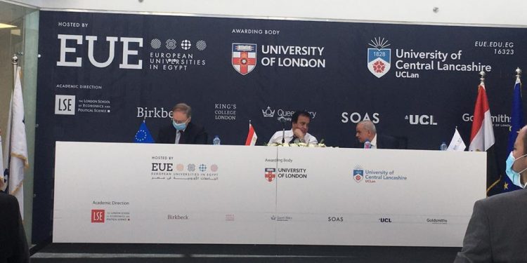 هالة أبو علي تعرب عن سعادتها بنجاح مشروع الجامعات الأوروبية في مصر